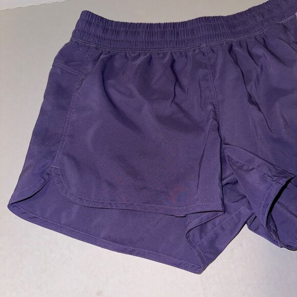 Adidas Aeroready Lot of 2 Athletic Pull On Shorts Purple Gray Womens Small - Picture 5 of 13